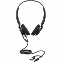 Jabra Engage 40, Inline Link, USB C/A, MS стерео слушалка