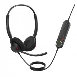 Jabra Engage 40, Inline Link, USB C/A, UC Stereo – стерео USB слушалки