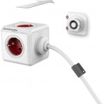 DesignNest PowerCube Extended 1307-DEEXPC разклонител, 5 гнезда, 3 м кабел DesignNest PowerCube Extended 1307-DEEXPC разклонител, 5 гнезда, 3 м кабел