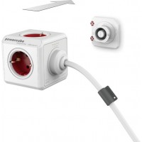 DesignNest PowerCube Extended 1307-DEEXPC разклонител, 5 гнезда, 3 м кабел