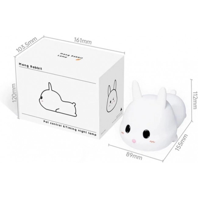 DesignNest Meng Rabbit Night Lamp DH0815 – нощна лампа във форма на заек