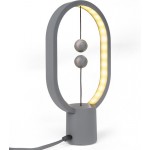 DesignNest DH0098LG-HBLEMN Heng Balance Lamp Ellipse Mini USB-C настолна лампа, светлосива