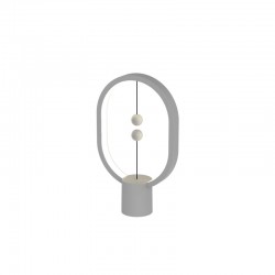 DesignNest DH0098LG-HBLEMN Heng Balance Lamp Ellipse Mini USB-C настолна лампа, светлосива