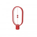 DesignNest DH0075RD Heng Balance Lamp Ellipse Plastic настолна лампа, USB-C, червена