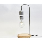 DesignNest DH0106-EULELP левитираща лампа, магнитна левитация, 2 W, 120 lm, 2700 K, сребриста