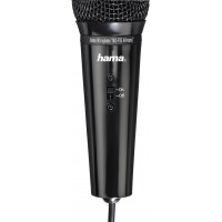 Hama MIC-P35 Allround настолен микрофон за PC и лаптоп, 3.5 мм жак, черен