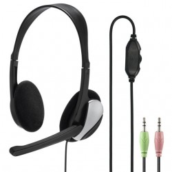Hama HS-P100 жични стерео слушалки с микрофон