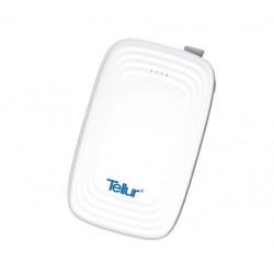 Tellur TLL158061 Slim 3 in 1 5000 mAh външна батерия, бяла