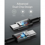 Anker 543 USB-C to USB-C Cable 240W, 180 см, черен Anker 543 USB-C to USB-C Cable 240W, 180 см, черен