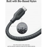 Anker 543 USB-C to USB-C Cable 240W, 180 см, черен Anker 543 USB-C to USB-C Cable 240W, 180 см, черен