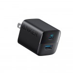 Anker 323 бързо мрежово зарядно устройство 33W, USB-C + USB-A, черен Anker 323 бързо мрежово зарядно устройство 33W, USB-C + USB-A, черен