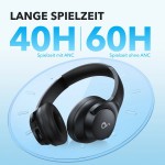 Anker Soundcore Q20i (Life Q20i) A3004G11 безжични слушалки с хибридно активно шумопотискане, Bluetooth 5.0 и черен цвят Anker Soundcore Q20i (Life Q20i) A3004G11 безжични слушалки с хибридно активно шумопотискане, Bluetooth 5.0 и черен цвят