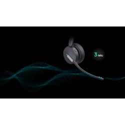 Yealink WH64 Mono Teams – безжична моно DECT и Bluetooth слушалка