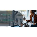 Yealink WH64 Mono Teams – безжична моно DECT и Bluetooth слушалка Yealink WH64 Mono Teams – безжична моно DECT и Bluetooth слушалка