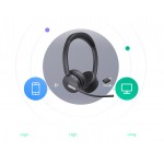 Yealink WH64 Hybrid Dual Teams слушалки Yealink WH64 Hybrid Dual Teams слушалки