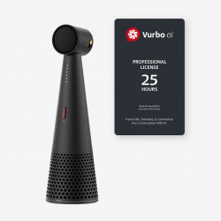 IPEVO VOCAL AI Beamforming Bluetooth Speakerphone + Vurbo.ai Pro-25Hr