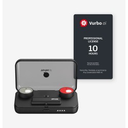 IPEVO VOCAL WEARABLE + Vurbo.ai Pro-10Hr безжична система за гласов прием
