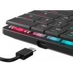 White Shark NAGAMAKI механична гейминг клавиатура с кабел, RED Switch, черна White Shark NAGAMAKI механична гейминг клавиатура с кабел, RED Switch, черна