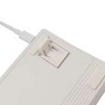 White Shark SHINOBI v2 механична гейминг клавиатура с кабел, OUTEMU Red суичове, бяла