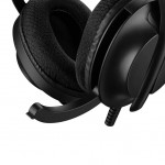 White Shark PARROT Over-Ear жични гейминг слушалки, черни (SBX00273)