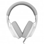 White Shark PARROT Over-Ear жични гейминг слушалки, Бял/Сив White Shark PARROT Over-Ear жични гейминг слушалки, Бял/Сив