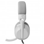 White Shark PARROT Over-Ear жични гейминг слушалки, Бял/Сив White Shark PARROT Over-Ear жични гейминг слушалки, Бял/Сив