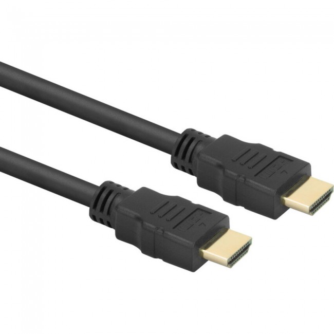 ACT AK3791 HDMI High Speed кабел HDMI A към HDMI A, 1.5 м, 4K 30Hz, 10.2 Gb/s, черен ACT AK3791 HDMI High Speed кабел HDMI A към HDMI A, 1.5 м, 4K 30Hz, 10.2 Gb/s, черен
