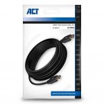 ACT AC3805 HDMI High Speed кабел, 5 m, HDMI-A мъжки към HDMI-A мъжки, 4K@60Hz ACT AC3805 HDMI High Speed кабел, 5 m, HDMI-A мъжки към HDMI-A мъжки, 4K@60Hz
