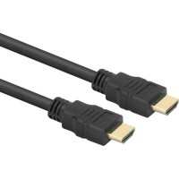 ACT AK3789 HDMI High Speed кабел HDMI A към HDMI A, 0.5 м, 4K, черен