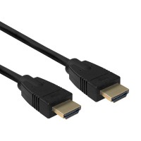ACT AK3909 HDMI Ultra High Speed кабел HDMI A към HDMI A, 2 м, 8K 60Hz, 48 Gb/s, черен