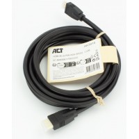 ACT AK3910 HDMI Ultra High Speed кабел HDMI A към HDMI A, 3 м, 8K 60Hz, 4K 144Hz, 48 Gb/s, черен