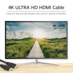 ACT AK3918 HDMI кабел HDMI A мъжки към HDMI A мъжки, 15 m, 4K/30Hz ACT AK3918 HDMI кабел HDMI A мъжки към HDMI A мъжки, 15 m, 4K/30Hz