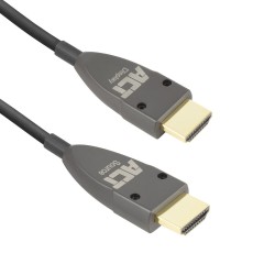 ACT AK4122 HDMI 2.1 AOC оптичен кабел HDMI A към HDMI A, 20 м, 8K 60Hz, 48 Gb/s, черен