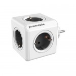 DesignNest PowerCube Original 1100GY – разклонител с 5 гнезда, сив
