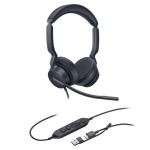 Yealink UH46 Dual UC USB-C/A жични слушалки Yealink UH46 Dual UC USB-C/A жични слушалки