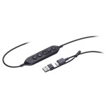 Yealink UH46 Dual UC USB-C/A жични слушалки Yealink UH46 Dual UC USB-C/A жични слушалки
