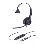 Yealink UH46 Mono Teams USB-C/A жична слушалка Yealink UH46 Mono Teams USB-C/A жична слушалка
