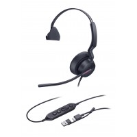 Yealink UH46 Mono Teams USB-C/A жична слушалка