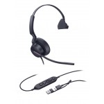 Yealink UH46 Mono Teams USB-C/A жична слушалка Yealink UH46 Mono Teams USB-C/A жична слушалка
