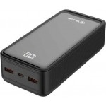 Tellur Boost Pro PD303 външна батерия 30000mAh, 2× QC 3.0 22.5W + USB-C PD 20W, LCD дисплей, черна Tellur Boost Pro PD303 външна батерия 30000mAh, 2× QC 3.0 22.5W + USB-C PD 20W, LCD дисплей, черна