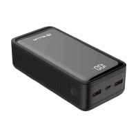 Tellur Boost Pro PD303 външна батерия 30000mAh, 2× QC 3.0 22.5W + USB-C PD 20W, LCD дисплей, черна