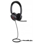 Yealink UH48 Dual UC USB-C/A жични слушалки с Hybrid ANC