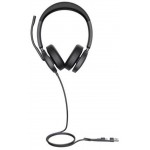 Yealink UH48 Dual UC USB-C/A жични слушалки с Hybrid ANC