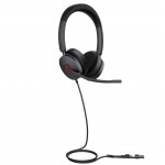 Yealink UH48 Dual Teams USB-C/A – жични on-ear слушалки с Hybrid ANC за Microsoft Teams