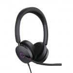 Yealink UH48 Dual Teams USB-C/A – жични on-ear слушалки с Hybrid ANC за Microsoft Teams