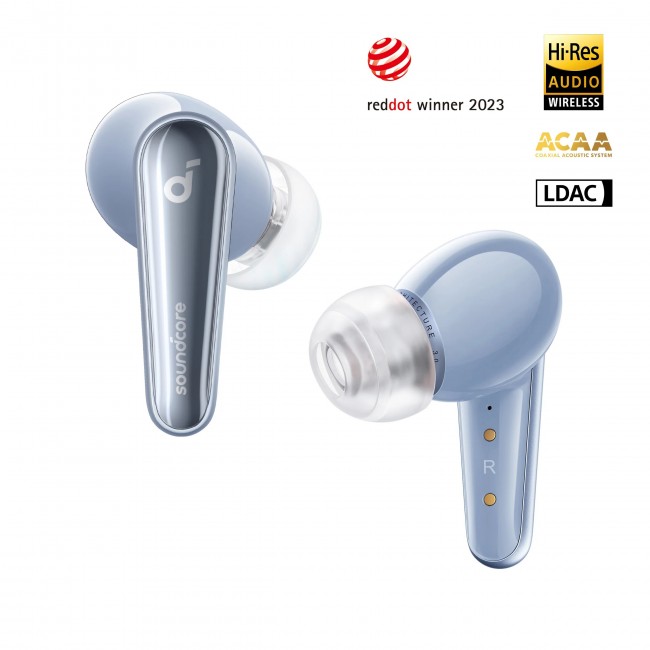 Anker soundcore Liberty 4 ANC -Blue – безжични слушалки с активно шумопотискане Anker soundcore Liberty 4 ANC -Blue – безжични слушалки с активно шумопотискане
