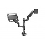 ACT Office Premium AC8341 ергономична стойка с газов механизъм за 1 монитор до 49 ACT Office Premium AC8341 ергономична стойка с газов механизъм за 1 монитор до 49
