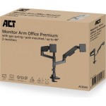 ACT AC8343 Office Premium ергономична стойка с газов амортисьор за 2 монитора до 49″ ACT AC8343 Office Premium ергономична стойка с газов амортисьор за 2 монитора до 49″
