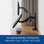 ACT AC8343 Office Premium ергономична стойка с газов амортисьор за 2 монитора до 49″ ACT AC8343 Office Premium ергономична стойка с газов амортисьор за 2 монитора до 49″