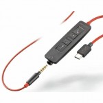 Poly Blackwire C3220 USB-C стерео слушалки с микрофон, черни